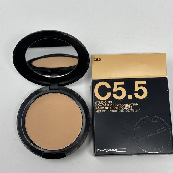 MAC Studio Fix Powder Plus Foundation C5.5 Original Formula - Picture 4 of 5